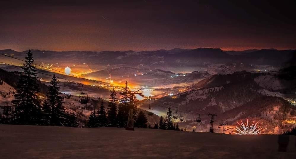Cabana Cascada Cailor Hotel Borşa Buitenkant foto